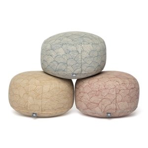 Bodhi Yoga Bodhi BIG RONDO jastuk za meditaciju Classic LAHARI 31 x 21,5 cm kapok ispuna Boja: plava