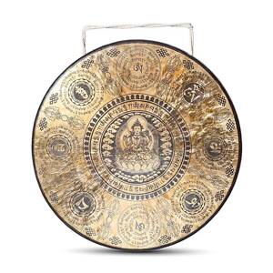 Phoenix Import Nepalski rezbareni gong Feniks 60 cm Vrsta: Chenrezig