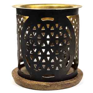Aromafume metalna aroma lampa - različite vrste Vrsta: 1 - Kvet života