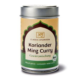 Classic Ayurveda organska začinska mješavina Coriander Mint Curry 80 g