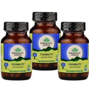 Organic India Flexibility zdravi zglobovi, artritis, reumatizam, set od 3 x 60 kom