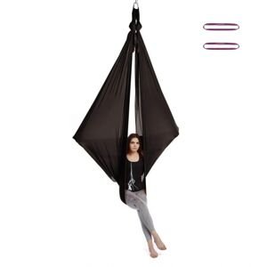 Aerialsilks Aerial Yoga Yoga Hammock AIR mreža za Fly yogu i Aerial yogu duljina - 7 m Boja: crna