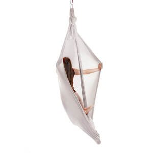 Aerialsilks Aerial Yoga Yoga Hammock AIR mreža za Fly yogu i Aerial yogu duljina - 7 m Boja: bijela