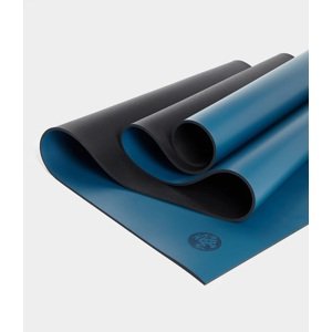 Manduka GRP® ADAPT YOGA MAT gumena protuklizna PU prostirka za jogu crna 180 x 66 cm x 5 mm Boja: Marina