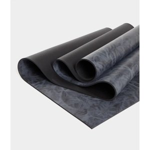 Manduka GRP® ADAPT YOGA MAT gumena protuklizna PU prostirka za jogu crna 180 x 66 cm x 5 mm Boja: Black Marbled
