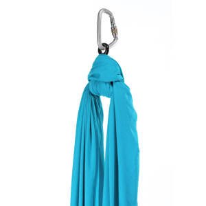 Aerialsilks Aerial Yoga JUST Perfect Set mreža i karabiner set za Fly fit i Aerial pogodan za djecu - 7 m Boja: tirkizna