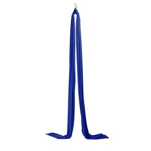 Aerialsilks Aerial Yoga JUST Perfect Set mreža i karabiner set za Fly fit i Aerial pogodan za djecu - 7 m Boja: plava Navy