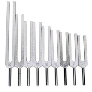 Phoenix Import Phoenix set aluminijskih terapeutskih tunera Sacred Solfeggio 9 kom. Boja: Silver