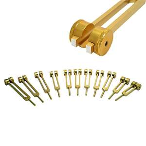 Phoenix Import Phoenix set od 11 aluminijskih terapeutskih vilica za ugađanje Vrsta: Tuning Fork Set Cosmic Octave GOLD weighted