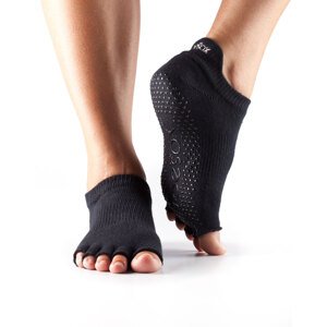 Toesox Halftoe Low rise Grip neklizajuće čarape crne Veličina: L 43-45
