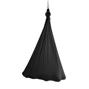 Aerialsilks Aerial Yoga Natura Yoga Hammock set mreža za Fly yogu i Aerial yogu - 6 m Boja: crna