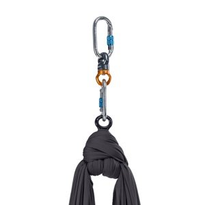 Aerialsilks Aerial Silk MAG set mreže i karabinera za Fly i Aerial jogu 10 m Boja: crna