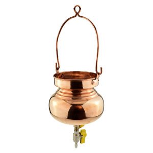 Sat Nam posuda za ulje, Shirodhara 1 - 2,5 l Kapacitet: 1,5 L Bakar