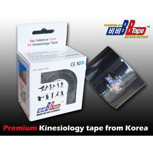 BB Tape kineziološka traka 5 cm Boja: crna