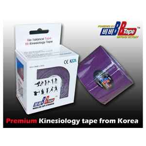 BB Tape kineziološka traka 5 cm Boja: ljubičasta