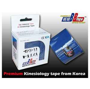 BB Tape kineziološka traka 5 cm Boja: tamno plava