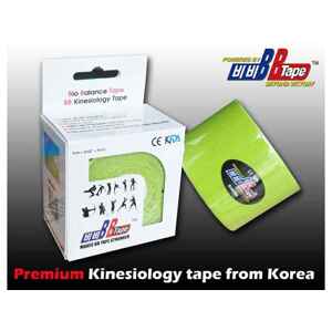 BB Tape kineziološka traka 5 cm Boja: Limetková