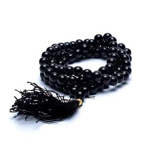 Flexity Mala Onyx AA ogrlica crni oniks s resom, 108 perli