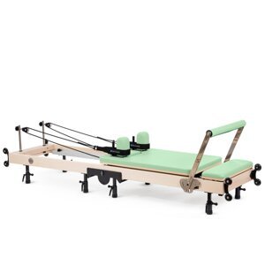 Elina Pilates Fold Reformer – sklopivi Pilates Reformer za kućnu upotrebu Boja: Green