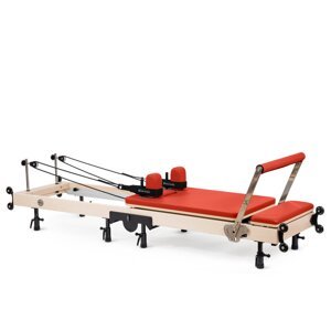 Elina Pilates Fold Reformer – sklopivi Pilates Reformer za kućnu upotrebu Boja: Red