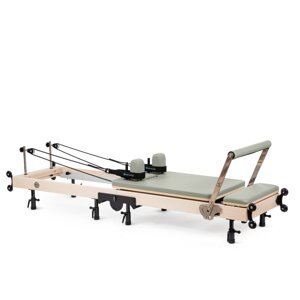 Elina Pilates Fold Reformer – sklopivi Pilates Reformer za kućnu upotrebu Boja: Iceberg Green