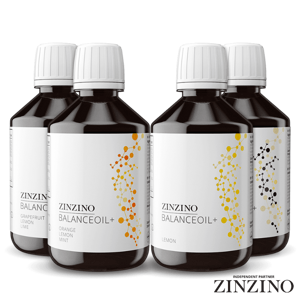 Zinzino BalanceOil+, 300 ml, visok sadržaj Omega 3 (EPA + DHA) masnih kiselina Okus: naranča - limun - menta