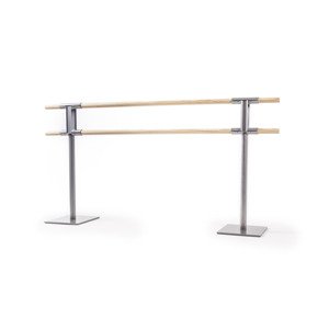 Dinamica Ballet - Dvostruka prijenosna baletna šipka PINA Dužina: 3 m - no wheels, Vrsta: 2 supports