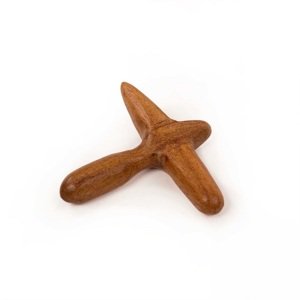 Bodhi Yoga Bodhi masažni križ u obliku slova T od tvrdog drva 11 x 10 cm