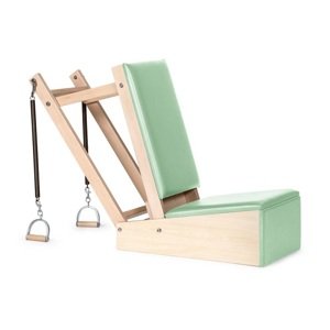 Elina Pilates Baby Chair stolica s drvenom bazom Boja: zelena