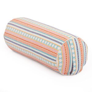 Bodhi Yoga Bodhi valjak za jogu ETHNO 100% pamuk 65 x 23 cm Boja: boja marelice