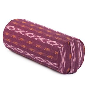 Bodhi Yoga Bodhi valjak za jogu ETHNO 100% pamuk 65 x 23 cm Boja: bordo