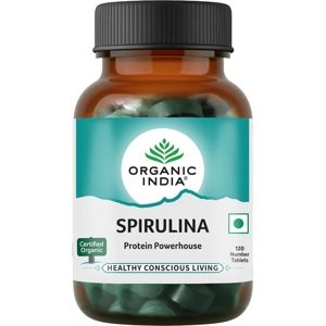 Organic India Spirulina tablete 120 kom prirodni izvor proteina