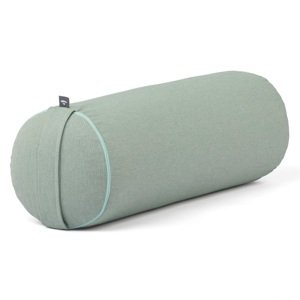 Bodhi Yoga Bolster Classic Dobby 62 x 22 cm punjenje od pira Boja: zelena (petrolej)