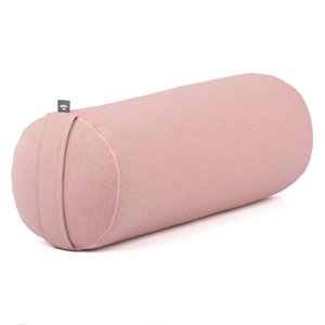 Bodhi Yoga Bolster Classic Dobby 62 x 22 cm punjenje od pira Boja: ružičasta