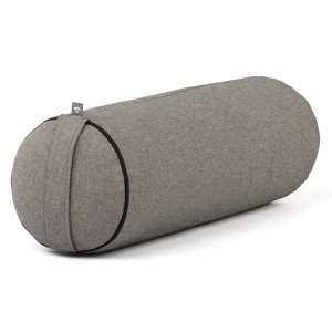 Bodhi Yoga Bolster Classic Dobby 62 x 22 cm punjenje od pira Boja: crna