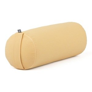Bodhi Yoga Bolster Classic Dobby 62 x 22 cm punjenje od pira Boja: žuta