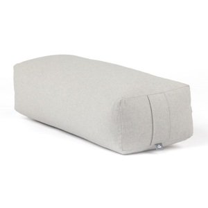 Bodhi Yoga Bodhi SALAMBA jastučić za jogu Classic Dobby 64 x 24,5 cm punjenje od pira Boja: siva