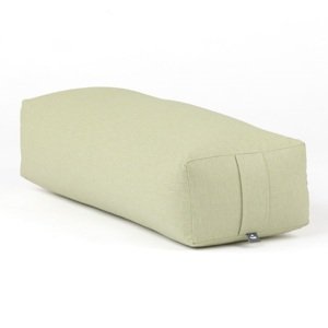 Bodhi Yoga Bodhi SALAMBA jastučić za jogu Classic Dobby 64 x 24,5 cm punjenje od pira Boja: svijetlo zelena