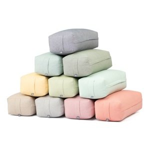 Bodhi Yoga Bodhi SALAMBA bolster za jogu Classic Dobby 64 x 24,5 cm kapok ispuna Boja: tamno plava