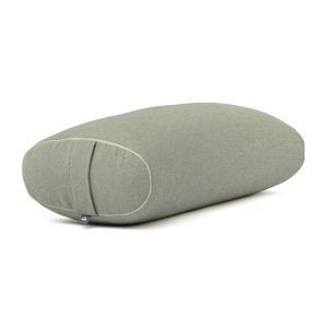 Bodhi Yoga OVALNI cilindar za jogu 72,5 x 30 x 17 cm punjen pirom Boja: zelena