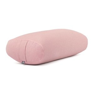 Bodhi Yoga OVALNI cilindar za jogu 72,5 x 30 x 17 cm punjen pirom Boja: ružičasta