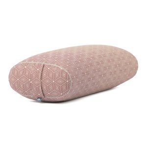 Bodhi Yoga OVALNI cilindar za jogu 72,5 x 30 x 17 cm punjen pirom Boja: crvena