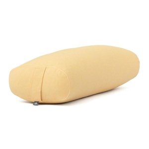 Bodhi Yoga OVALNI cilindar za jogu 72,5 x 30 x 17 cm punjen pirom Boja: žuta