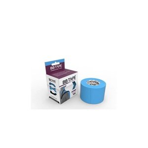 BB Tape H20 kineziološka ekstra vodootporna traka 5 cm Boja: plava