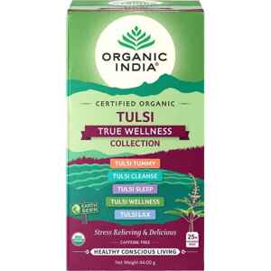 Organic India Tulsi True Wellness porcionirani čaj za optimalno zdravlje i vitalnost 25 vrećica (25 x 1,8 g)