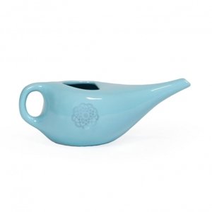 Bodhi Yoga Bodhi Neti Pot Mandala posuda za ispiranje nosa 250ml. - nosni tuš Boja: plava