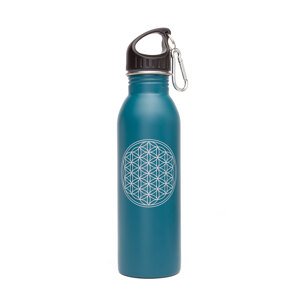 Bodhi Yoga Bodhi Bottle Bočica sa slamkom i znakom od nehrđajućeg čelika 700 mL Boja: cvijet života