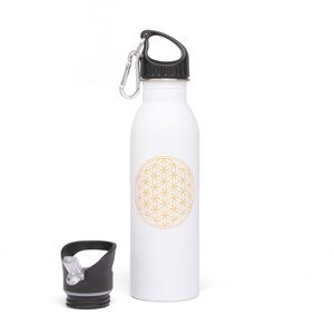 Bodhi Yoga Bodhi Bottle Bočica sa slamkom i znakom od nehrđajućeg čelika 700 mL Boja: bijela