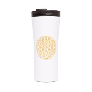 Bodhi Yoga Bodhi vakuumska termo šalica od nehrđajućeg čelika velika 480 ml Boja: bijela