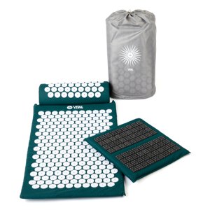 Bodhi Yoga Bodhi VITAL masažni set za akupresuru zeleni 74-130 cm Vrsta: XL prostirka, jastuk, SPIKY